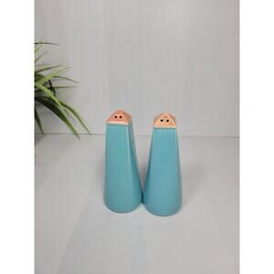 Vintage Lindt Stymeist Colorways Tower Salt and Pepper Shakers Pyramid Top